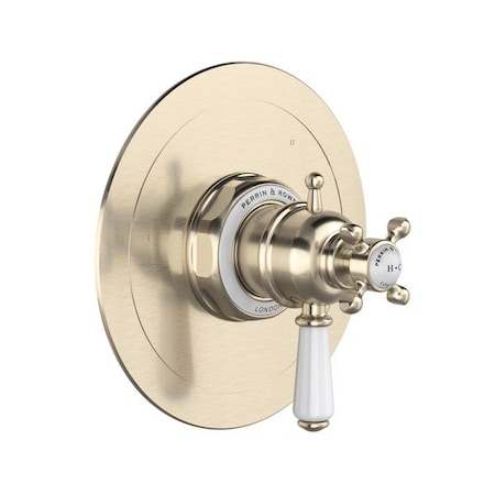 Rohl Edwardian 1/2 Therm & Pressure Balance Trim With 5 Functions Shared U.TEW45W1L-STN